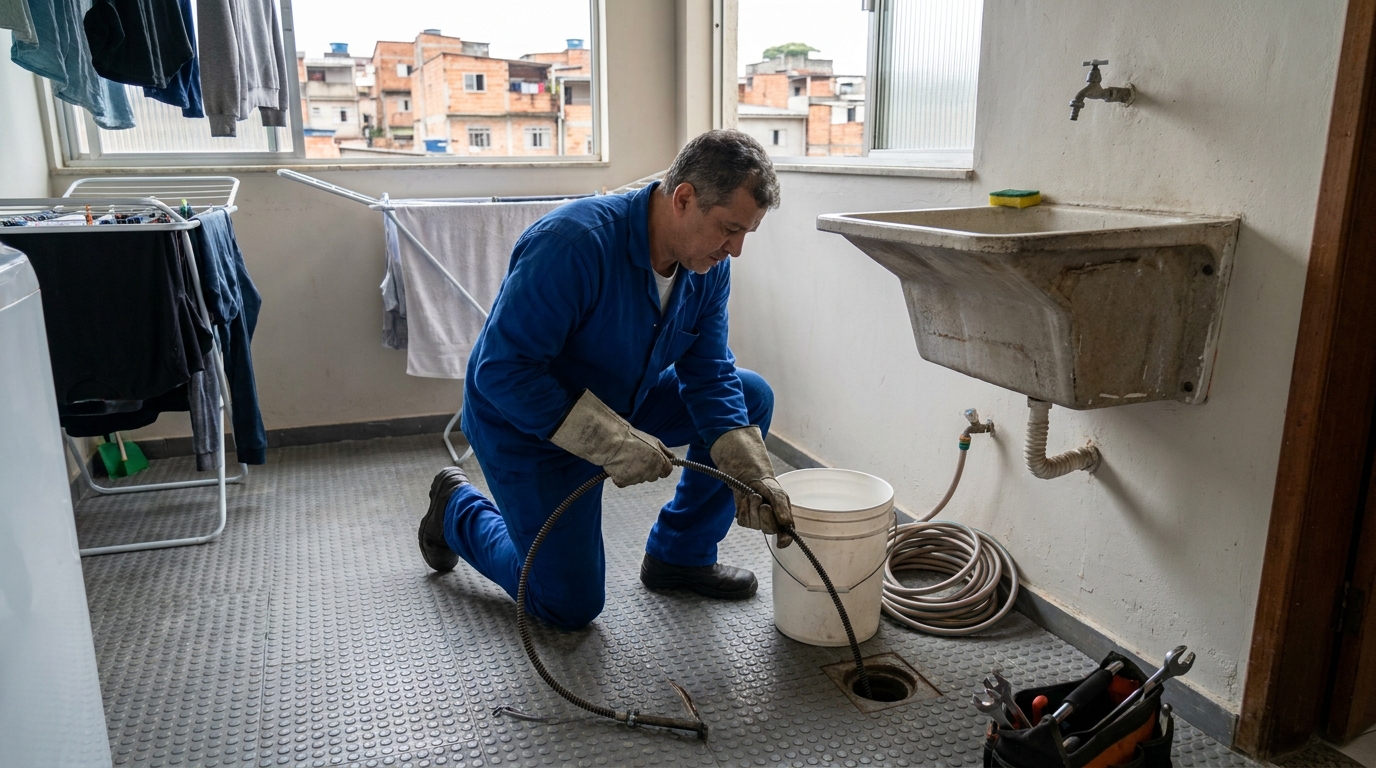 Desentupimento de Ralos Externos em Limeira‑SP