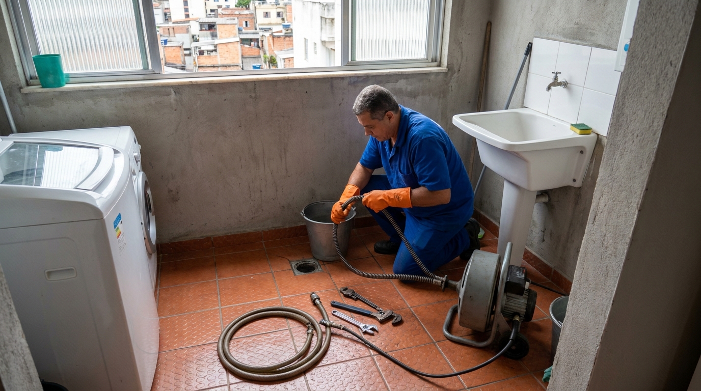 Limpeza Profunda de Ralos em Limeira‑SP